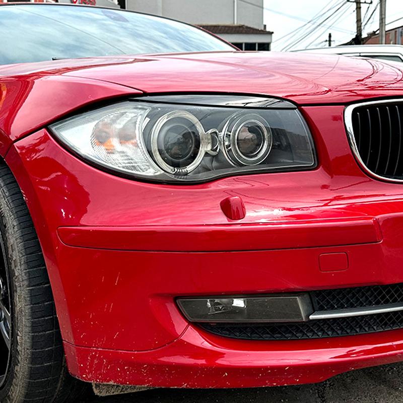 For BMW Accessories 1 Series E81 E82 E87 E88 2008-2013 Car Headlight Lamp Eyebrows Eyelids Cover Trim Parts