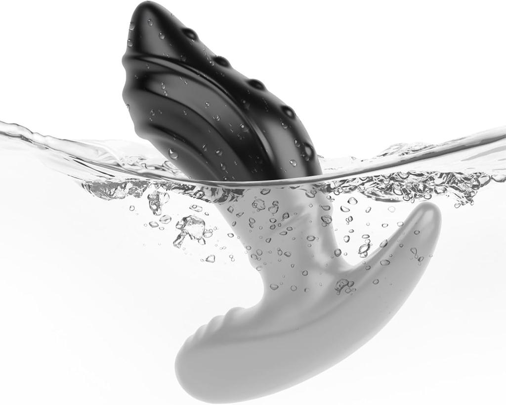 Anální kolík s T-základnou Nositelný anální kolík se 4 velikostmi Masáž prostaty pro muže Nositelný anální trenažér pro anální dilataci