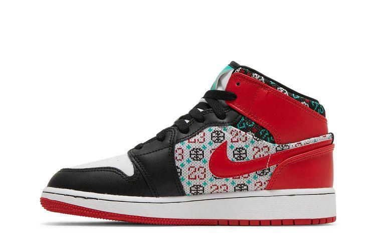 Air Jordan 1 Mid SE GS 'Pull de Noël Moche'