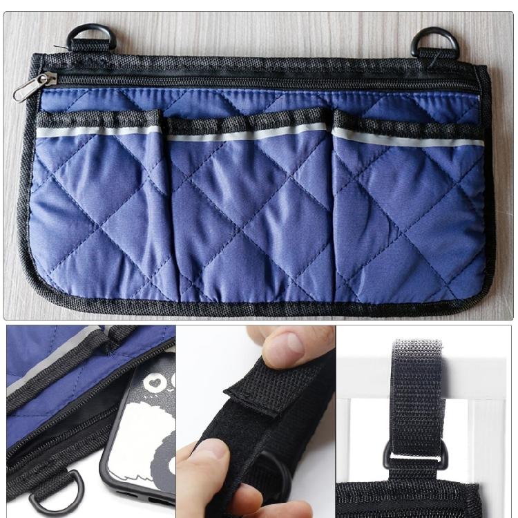 Rollstuhl-Tragetasche Armlehnen-Taschen Roller Rollstuhl Armlehne Seitliche Aufbewahrungstasche für Gehhilfen oder Rollatoren