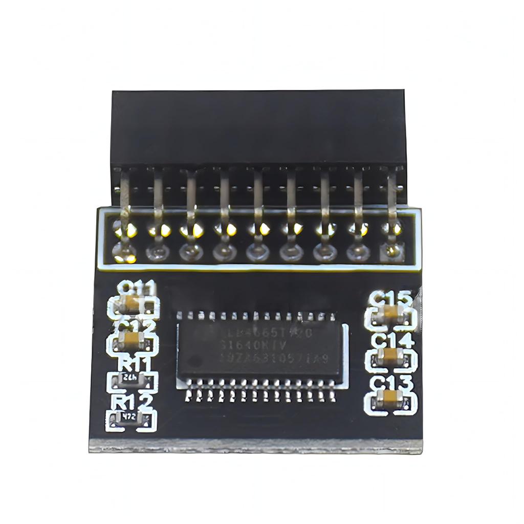 [Small Lab] Asrock TPM 2.0 Encryption Security TPM2.0 for Windows 11 Motherboards, 18-pin