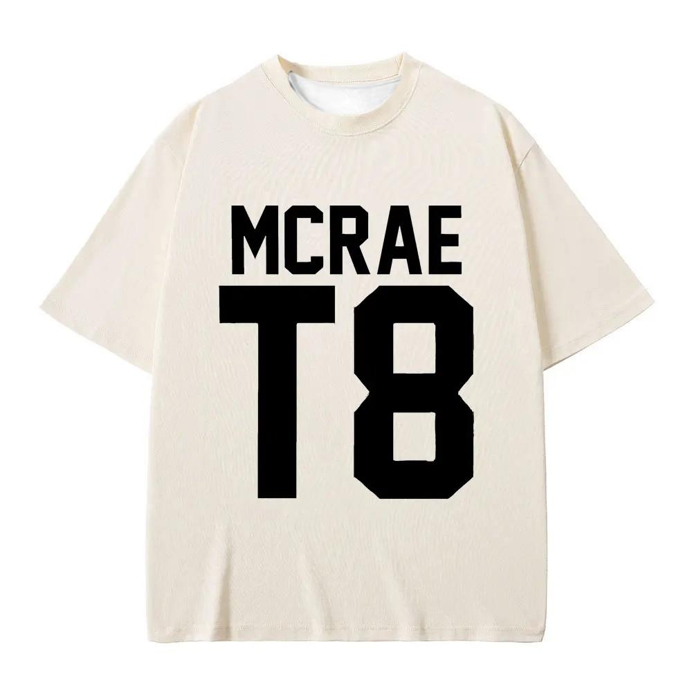 2025 Singer Tate Mcrae T8 Music T Shirts Men's Women Vintage T-shirt Summer Oversized Short Sleeve Tee Tops for Fans Gift