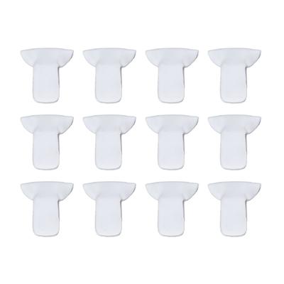 12 Pinces de Couette Rembourrées Compactes Multifonctionnelles en Métal et Mousse