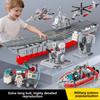 Military Construction Toy Set With Small Particles For Kids