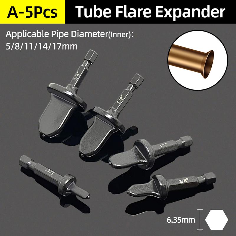 Tube Expander Air Conditioner Refrigerator Copper Pipe Swaging Tool Tube Expanders Install Repair Maintenance Takeover Tools Set