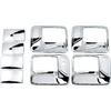 Chrome Door Handle Cover 4D W/O Passenger Keyhole for 99-16 Ford F250/F350 Superduty / 00-05 Excursion