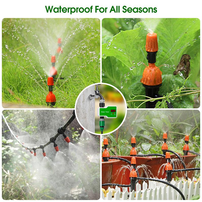 Smart Drip Irrigation Timer for Potted Plants - Automatic Watering Solution