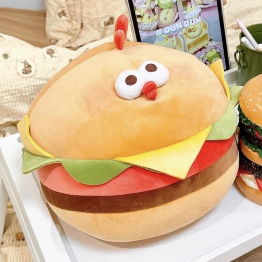 Animal Chicken Burger Fast Food Shaped Plush Dolls Children Birthday Decor Home