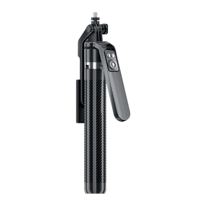 

Aluminum Phone Tripod with Bluetooth-compatible Control Extendable 1.8m Height for Content Creators чорний