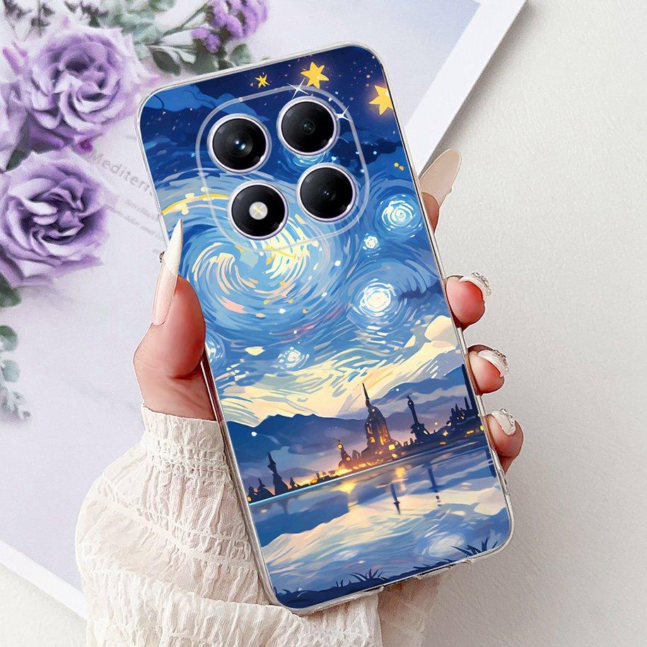 For Xiaomi Redmi Note 14 Pro Plus Case New Popular Flower Marble Soft Silicone Cover For Xiaomi Redmi Note 14 Pro Global Capinha