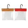 Portable Clear Golf Tees Storage Bag With Clip Light Weight Golf Tees Holder Pouch Waist Bag for Men Women Golf Gift