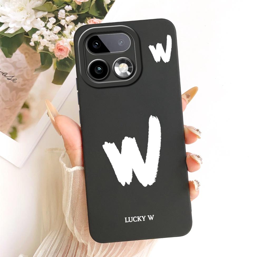 Case For Realme 16 Pro Plus Cover RMX5131 Luxury A-Z Letters Fashion Cool Crown Silicone Phone Casing For Realme 16 Pro+