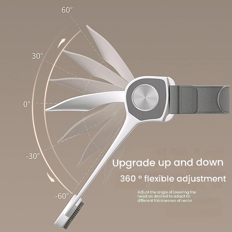 1 Stück 360° flexible, verstellbare Nackenstütze bietet Komfort und hilft beim Schreiben ohne sich zu beugen. Sein verstellbarer Riemen sorgt für ergonomisches Design