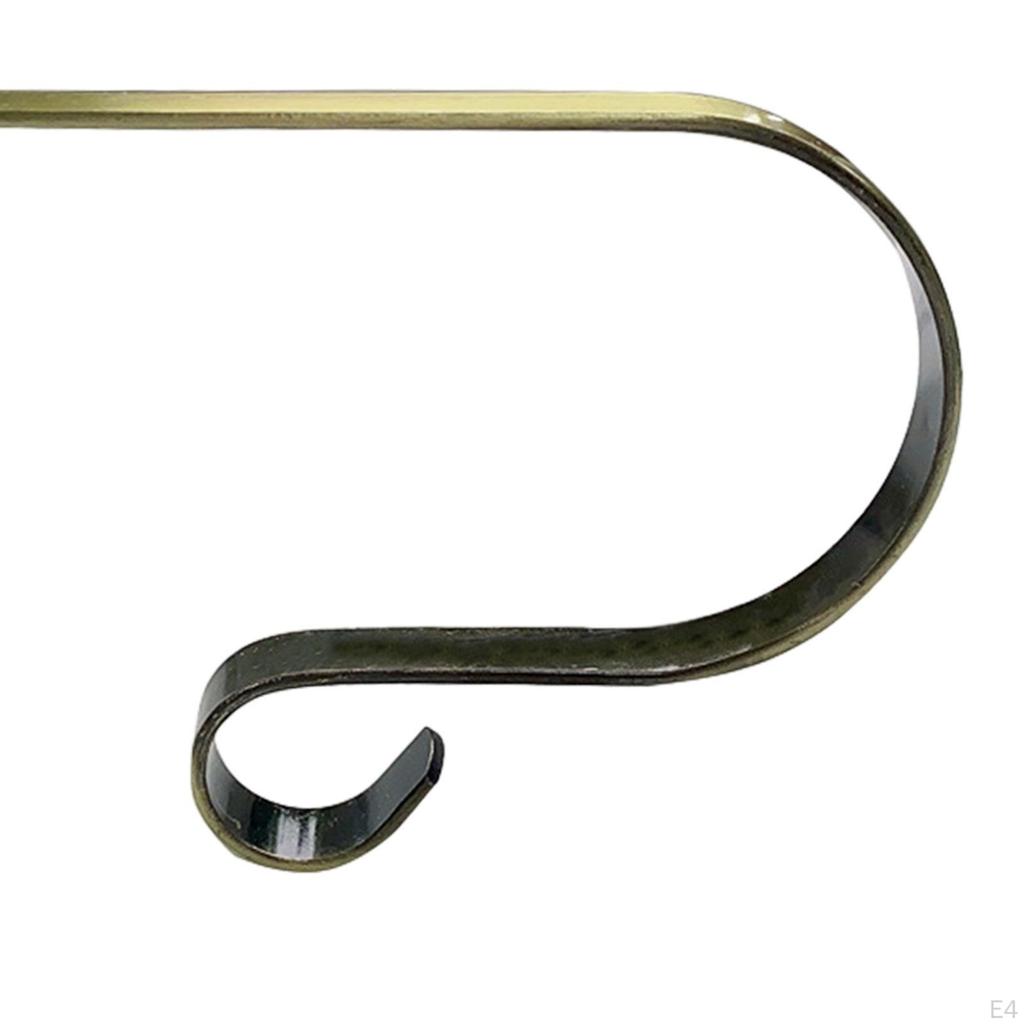 10 Stück Weihnachtsstrumpfhalter Haken Leichtgewicht Rutschfest Kreative Aufhänger