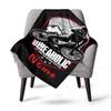 Bikeaholic Mountain Biking Theme Home Customize Your Name Blankets Comfortable Soft Lightweight Allseason Multipurpose Blanket For Picnics Sofas