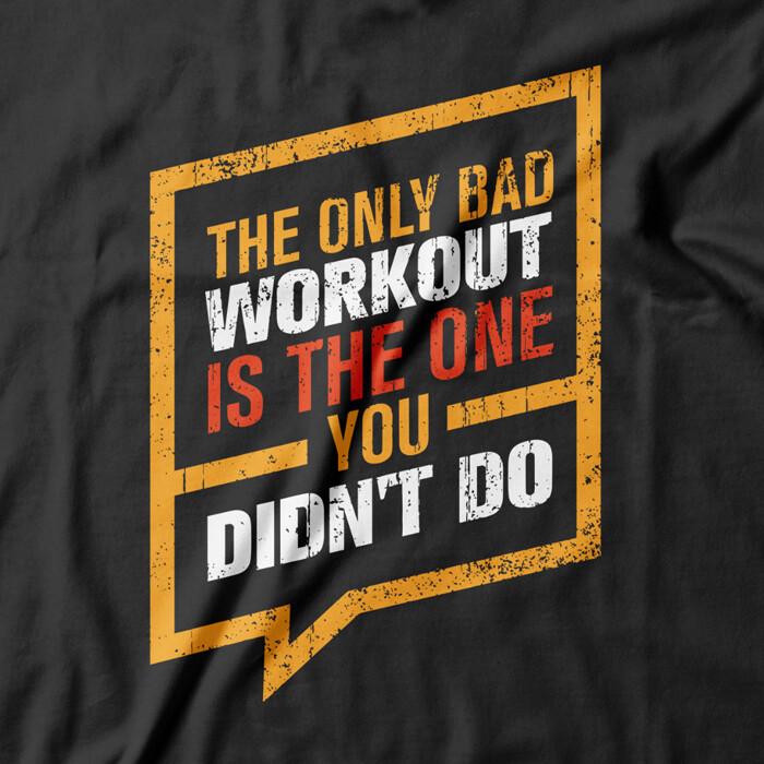 Workout Inspirational Quotes T-Shirt | Men and Women | Gym sport Fitness Unisex T-Shirt XL