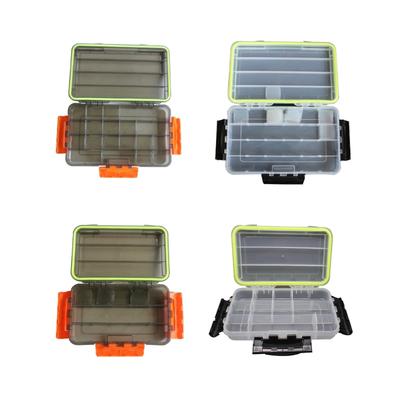 Fishing Box Waterproof Plastic Fishing Lures Box Lures Hook Minnows Baits Storage Case Multifunctional Fishing Tool