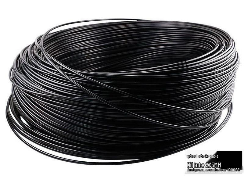 

Гидравлический тормозной шланг Jiawei для горных велосипедов Outer 5.0 x Inner 2.2 чёрный