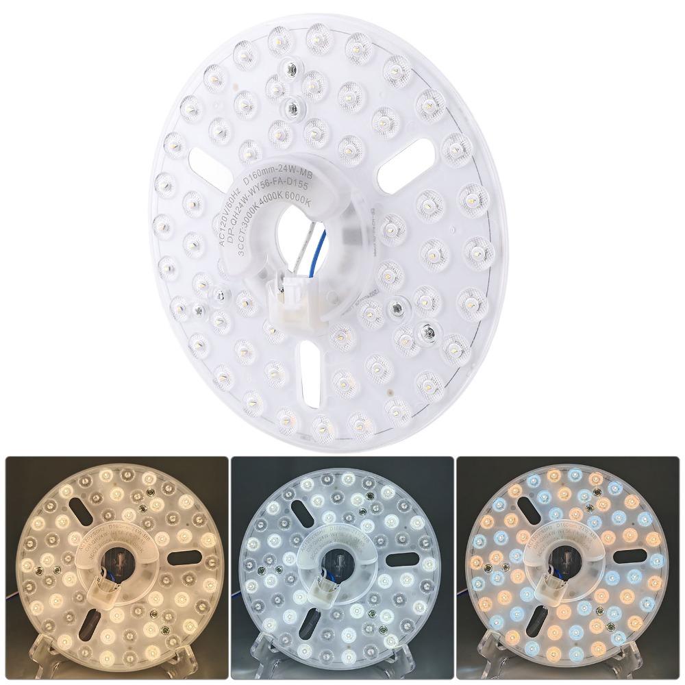 24W LED Deckenventilator Licht-Kit Dimmbares Deckenventilator Licht Ersatzplatine Kronleuchter