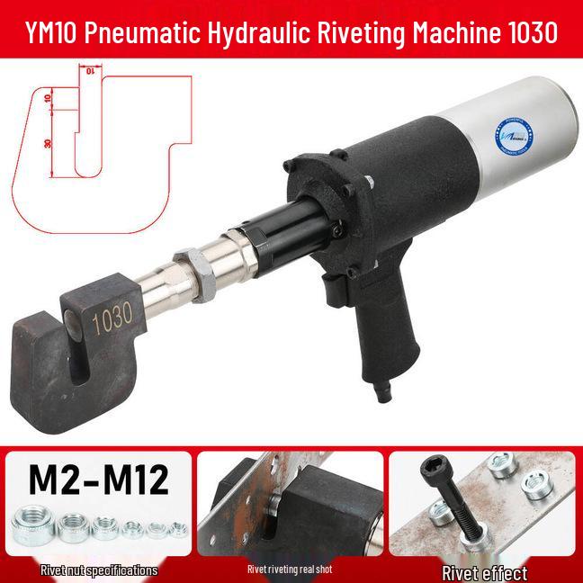 Double Bar Hydraulic Pneumatic Riveting Nut Gun