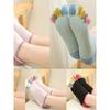 Women Sports Socks Separate Fingers High Five Finger Crew Socks Yoga
