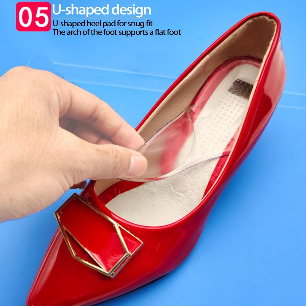 Arch Support Insoles for Shock Absorption & Foot Comfort - Ideal for Flat Feet & Sports