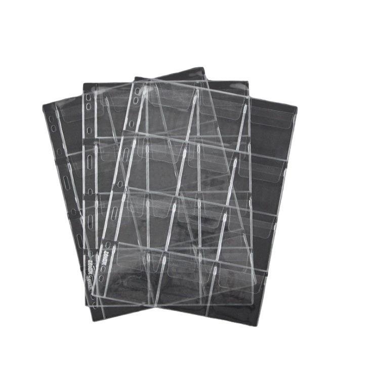 Universal Coin Collection Album with 12 Insertable Loose-Leaf Pages: Includes 9-Hole, 9-Pocket, and 6-Pocket Inner Storage Options