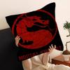 MMortal Kombat Pillow Cover for Bedroom Room and Living Room Sofa Decorative Cushion Cover