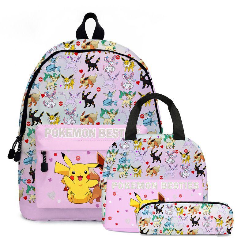 Sada batohu Pikachu s svačinovým boxem a penálem pro děti Dokonalá školní dárková sada