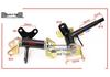 ATV Beach Car Go-Kart Accessories: 50-125CC Dinosaur Brake Knuckle Spindle Assembly