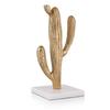 Metal Cactus Decorative Showpiece for Home Decor Accents with Marble Base for Office, Desk Dcor, Table & Dining Room Living Room Decoration Item