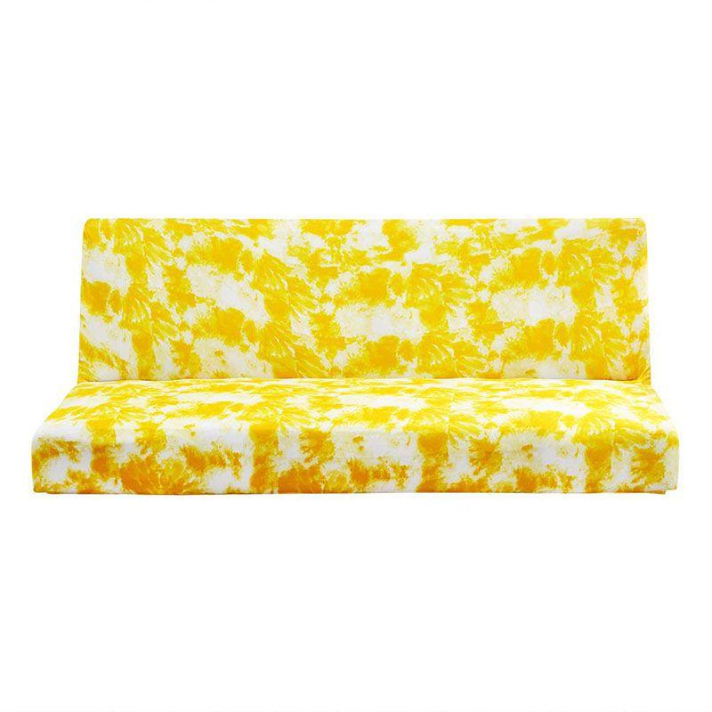 

Allinclusive Graffiti Couch Sofa Bed Case Full Cover Nonslip Stretch Slipcover Yellow,Small