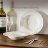 Lek Yongtu Straw Hat Style Ceramic Dinner Plate