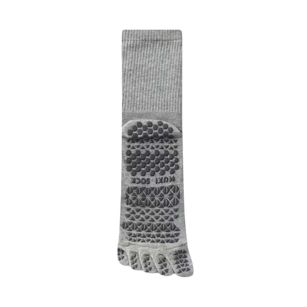Breathable Yoga Socks Cotton Anti-Skid Floor Sock Sports Men's Five-Toe Socks Indoor Pilates Sock