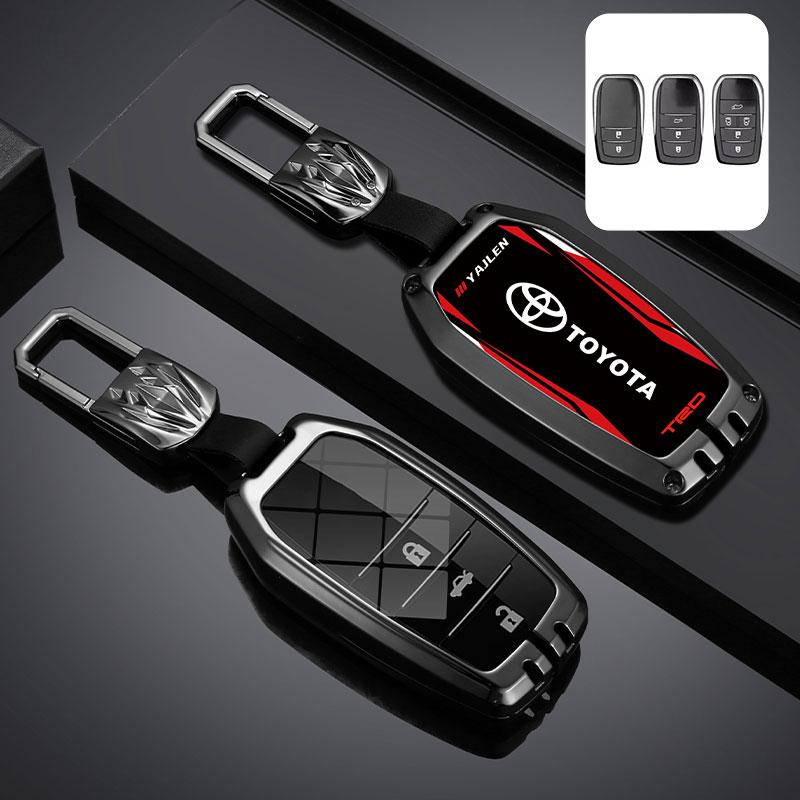 2026 Gorące Do Toyota Kołpaki Koła Stop Cynku Styl Sportowy Etui na Kluczyk Samochodowy Pełne Pokrowce do Toyota CHR Hilux Fortuner Land Cruiser 200 Camry