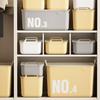 Cream-Style Storage Box for Daily Sundries, Home Socks, Dorm Room Desk Organization