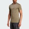 Adidas Gym+ Training Seamless Casual Short Sleeve T-Shirt Men Tops Shadow-Olive IW5888