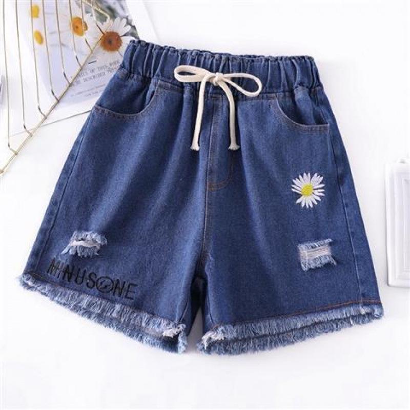 Women's Long Sleeve Loose Fit Short Denim Jacket - Korean Style for Spring/Autumn 2025