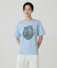 Siyajyu Sitp5262 Paris Short Sleeve T-Shirt_Pale Blue