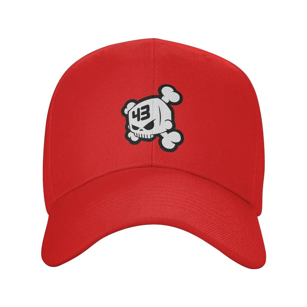 New Arrival Ken Block Baseball Caps Merch For Men Women Trendy Skull Logo Trucker Hats Adjustable