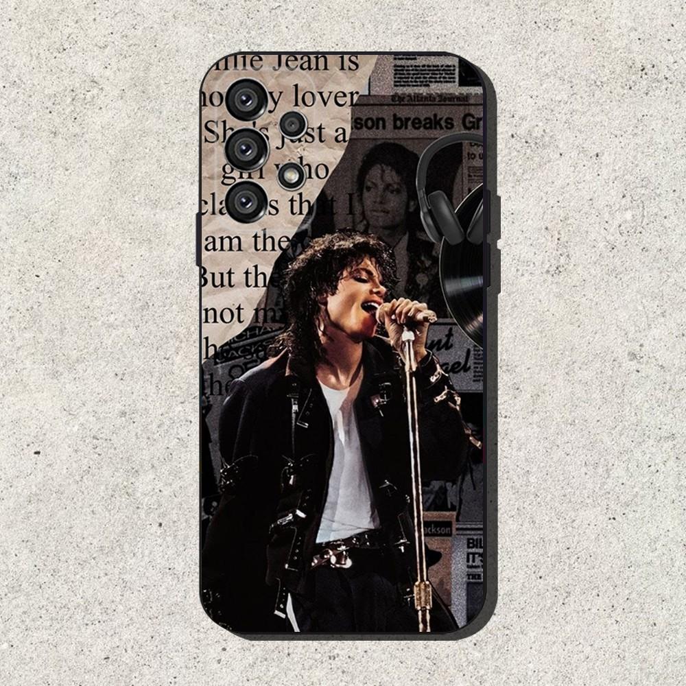 

M-Michael M- Jackson Phone Case For Samsung S25,S24,S21,S22,S23,S30,Ultra,S20,Plus,Fe,Lite,Note,10,9,5G Black Cover Samsung S23plus5G