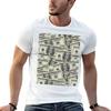 100 Dollar Bills Texture Tshirt Anime T Shirts Oversize T Shirt Unisex Designer T Shirts For Unisex Slim Fit Tshirt