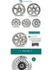 Volkswagen Santana & Jetta 14-16 Inch Alloy & Steel Wheels