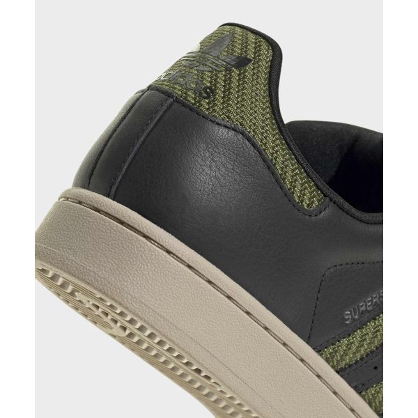 adidas Superstar 2 Tech Olive Beige Unisex Sneakers Green Core-Black JQ3182