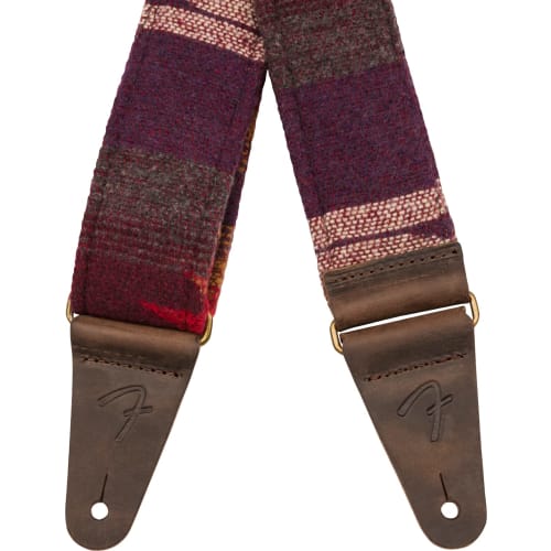 Fender Zion Strap, Purple Aztec, 2" - Made in America for Fender Instruments