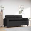 VidaXL Loveseat for 2 People, Settee with Armrests, Seat with Padded Backrest, Living Room Furniture, Modern, 359564