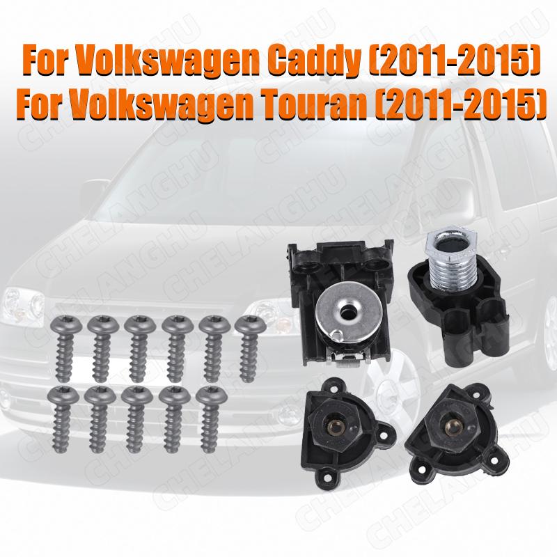 Kit de Reparación de Faro Delantero Para VW Caddy 2011-2015/ Touran 2011-2015 Tornillos de Montaje para Coche 1T0998225C 1T0998226C