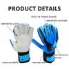 1 Pair Protective Fingers Game Goalkeeper Gloves Kids Football Goalie Gloves  Football Goalkeeper