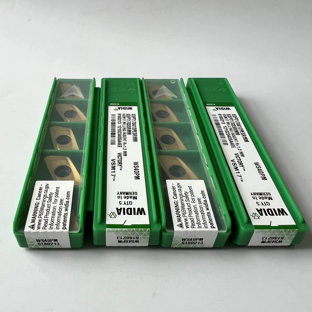 Original / XDPT170412PESRMM WS40PM / Industrial indexable Carbide Inserts 10 Pcs