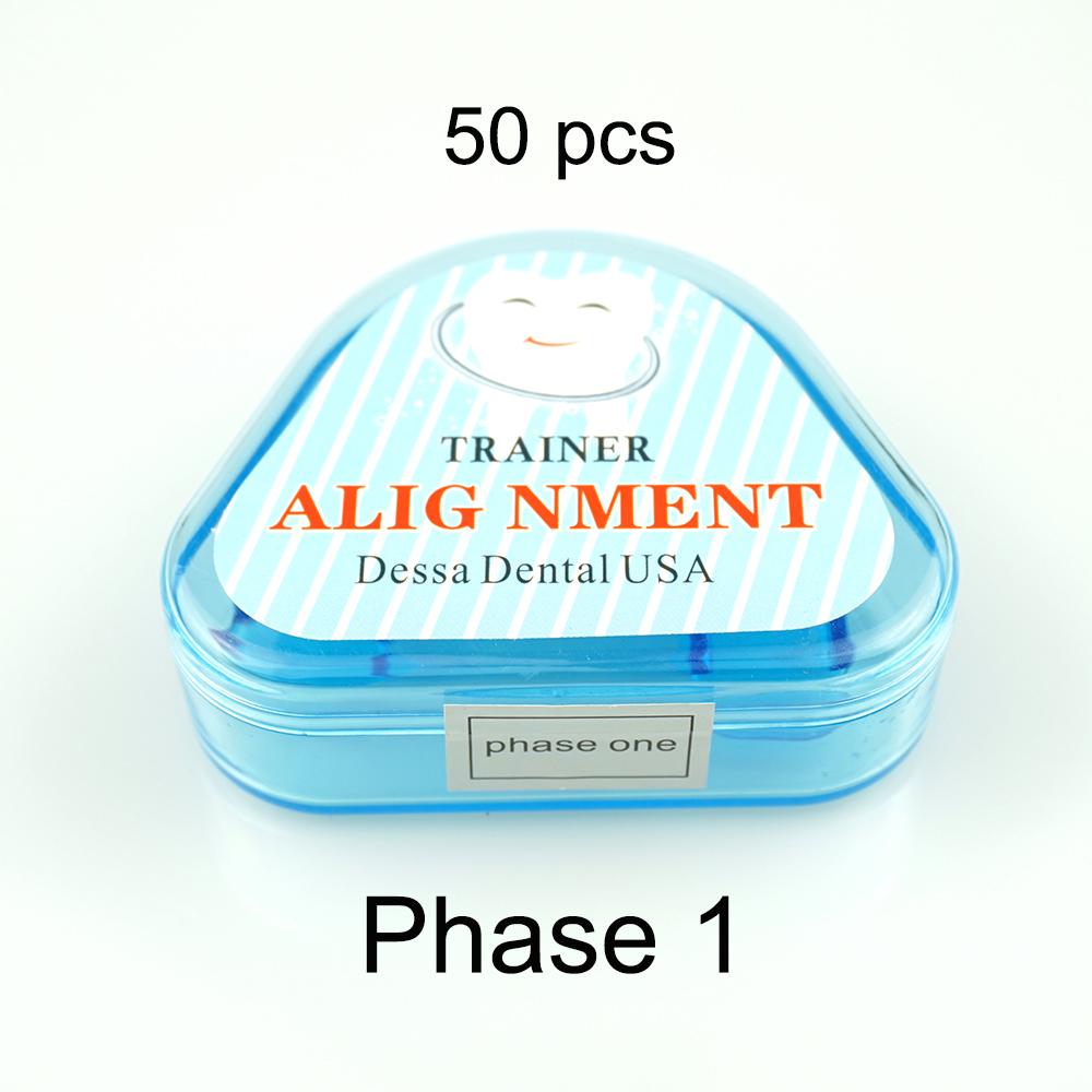 Durable And Safe 50Pcs Dental Silicone Orthodontic Braces Appliance Braces Alignment Trainer Teeth Retainer Bruxism Mouth Guard Tooth Whitening